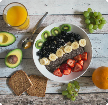 oatmeal with fruit