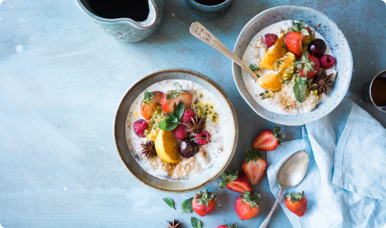 oatmeal with fruit